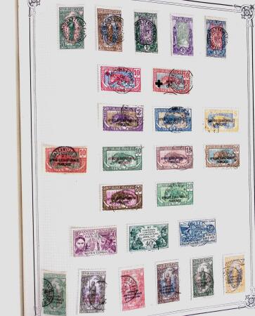 1849-1980 19 gros albums d'une collection mondialiste