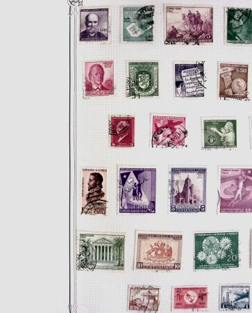 1849-1980 19 gros albums d'une collection mondialiste
