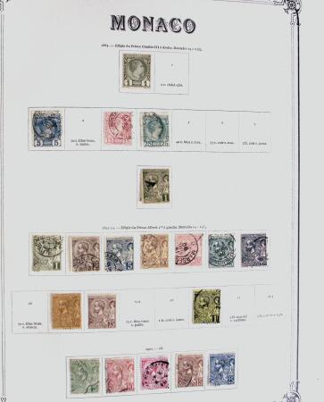1849-1980 19 gros albums d'une collection mondialiste