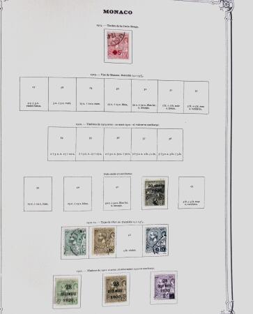 1849-1980 19 gros albums d'une collection mondialiste