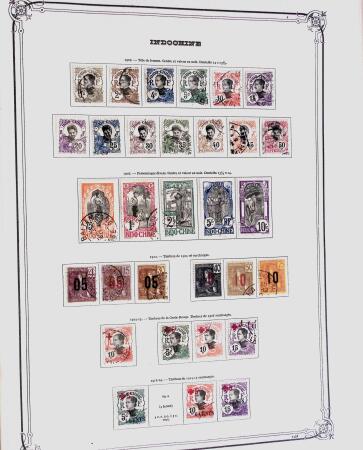 1849-1980 19 gros albums d'une collection mondialiste