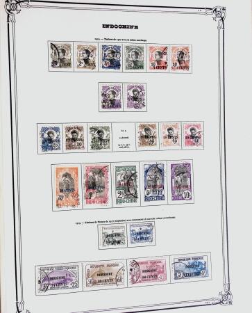 1849-1980 19 gros albums d'une collection mondialiste