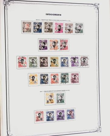 1849-1980 19 gros albums d'une collection mondialiste