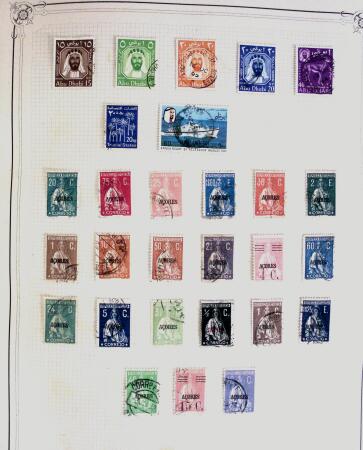 1849-1980 19 gros albums d'une collection mondialiste