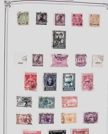 1849-1980 19 gros albums d'une collection mondialiste