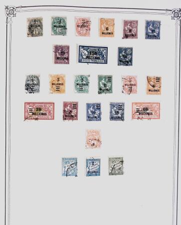 1849-1980 19 gros albums d'une collection mondialiste