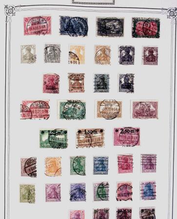 1849-1980 19 gros albums d'une collection mondialiste