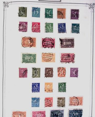 1849-1980 19 gros albums d'une collection mondialiste