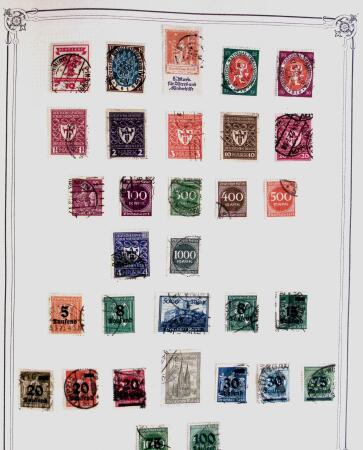 1849-1980 19 gros albums d'une collection mondialiste