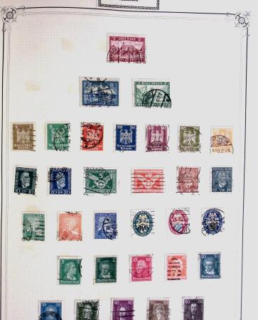 1849-1980 19 gros albums d'une collection mondialiste
