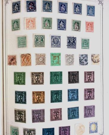 1849-1980 19 gros albums d'une collection mondialiste