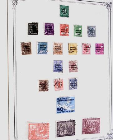1849-1980 19 gros albums d'une collection mondialiste