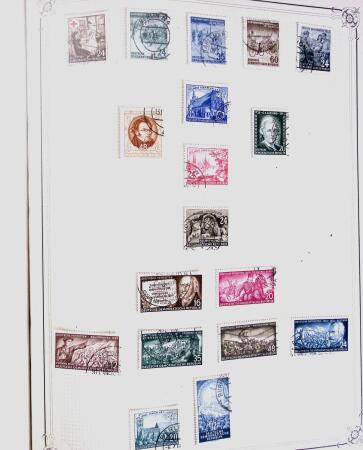1849-1980 19 gros albums d'une collection mondialiste