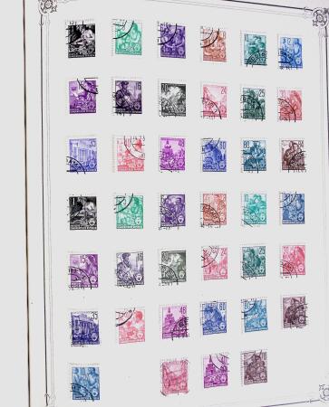 1849-1980 19 gros albums d'une collection mondialiste