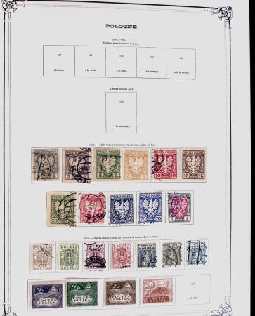 1849-1980 19 gros albums d'une collection mondialiste