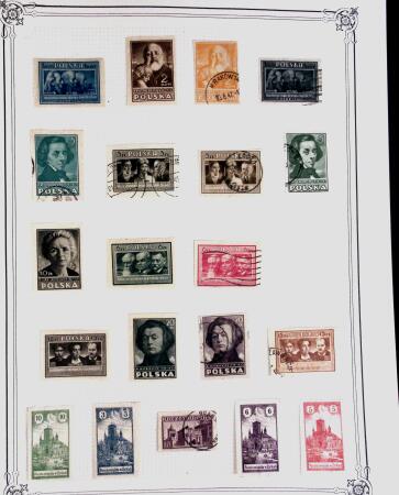 1849-1980 19 gros albums d'une collection mondialiste