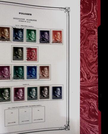 1849-1980 19 gros albums d'une collection mondialiste