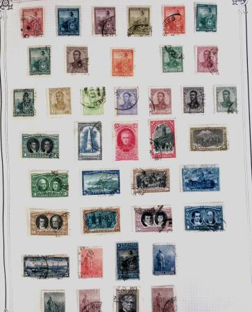 1849-1980 19 gros albums d'une collection mondialiste