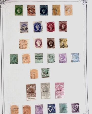 1849-1980 19 gros albums d'une collection mondialiste