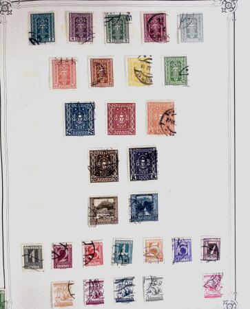 1849-1980 19 gros albums d'une collection mondialiste