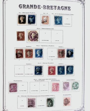 1849-1980 19 gros albums d'une collection mondialiste