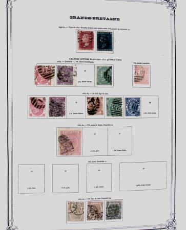 1849-1980 19 gros albums d'une collection mondialiste