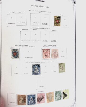 1849-1980 19 gros albums d'une collection mondialiste
