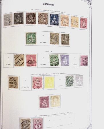 1849-1980 19 gros albums d'une collection mondialiste