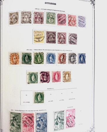 1849-1980 19 gros albums d'une collection mondialiste