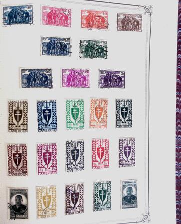 1849-1980 19 gros albums d'une collection mondialiste