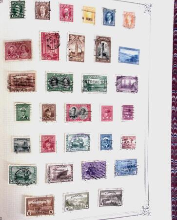 1849-1980 19 gros albums d'une collection mondialiste