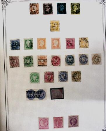 1849-1980 19 gros albums d'une collection mondialiste