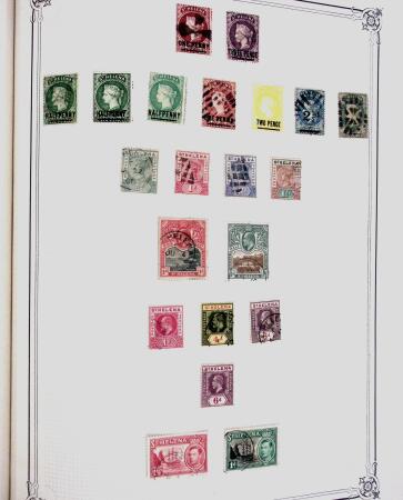 1849-1980 19 gros albums d'une collection mondialiste