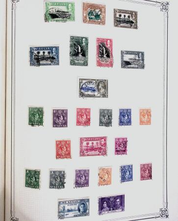 1849-1980 19 gros albums d'une collection mondialiste