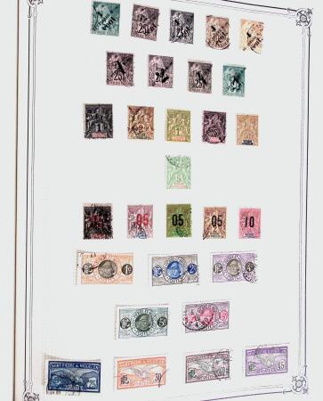 1849-1980 19 gros albums d'une collection mondialiste