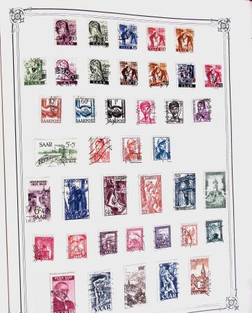 1849-1980 19 gros albums d'une collection mondialiste