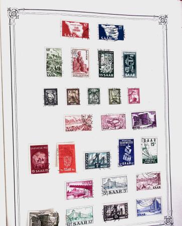 1849-1980 19 gros albums d'une collection mondialiste