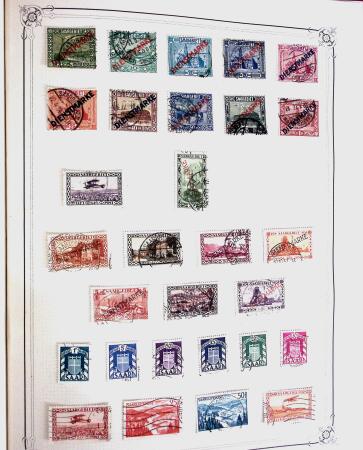1849-1980 19 gros albums d'une collection mondialiste