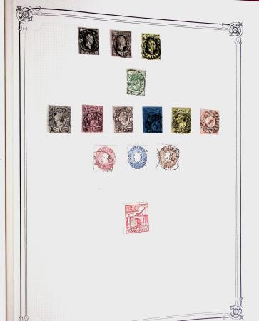 1849-1980 19 gros albums d'une collection mondialiste