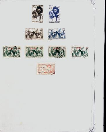 1849-1980 19 gros albums d'une collection mondialiste