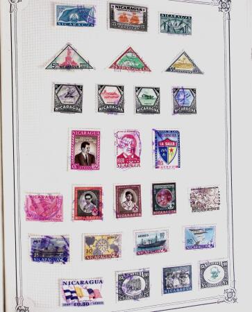 1849-1980 19 gros albums d'une collection mondialiste