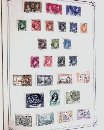 1849-1980 19 gros albums d'une collection mondialiste