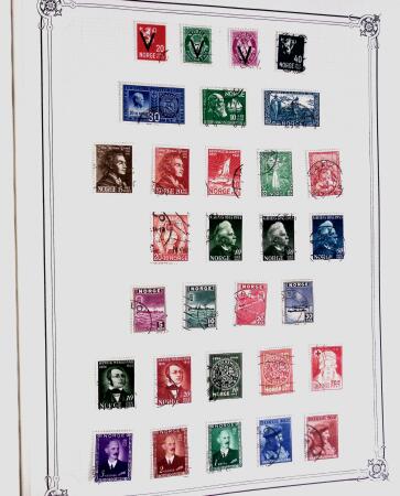 1849-1980 19 gros albums d'une collection mondialiste