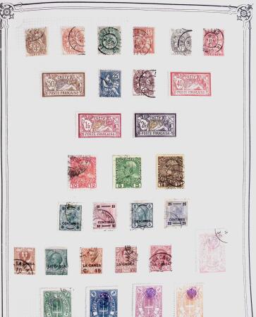 1849-1980 19 gros albums d'une collection mondialiste