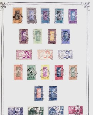 1849-1980 19 gros albums d'une collection mondialiste