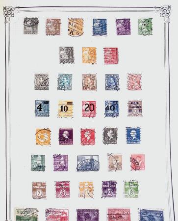 1849-1980 19 gros albums d'une collection mondialiste