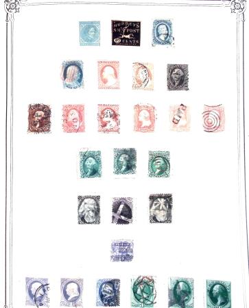 1849-1980 19 gros albums d'une collection mondialiste