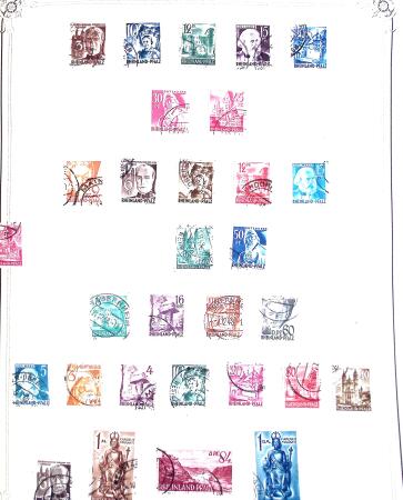 1849-1980 19 gros albums d'une collection mondialiste