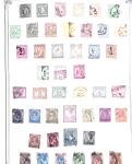 1849-1980 19 gros albums d'une collection mondialiste