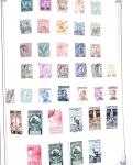 1849-1980 19 gros albums d'une collection mondialiste